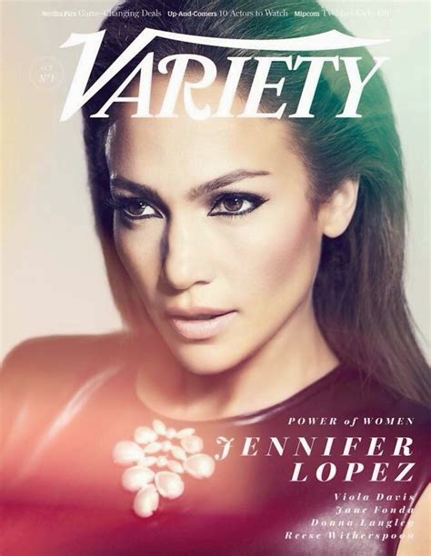 Jennifer Lopez Looks Stunning On The Cover Of Varietys Power Of Women