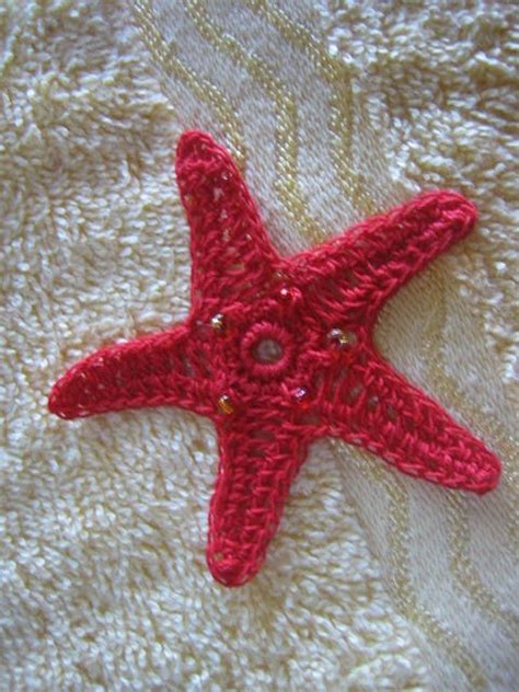 Crochet Sea Motifs Shells Starfish And Coral ⋆ Crochet