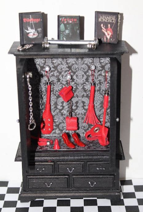 Kinky Dollhouse Furniture For Your Own Tiny Bdsm Dungeon Dangerous Minds