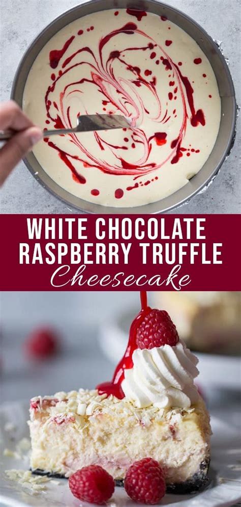 Copycat Cheesecake Factory White Chocolate Raspberry Truffle Cheesecake