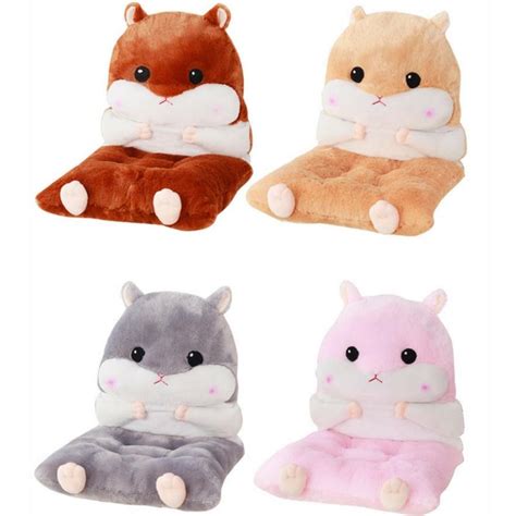 4 Colors Hamster Seat Cushions Se10892 Hamster Cute Stuffed Animals