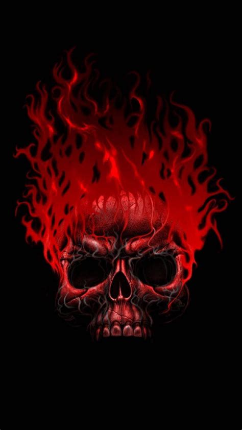 Fire Skulls Wallpaper 76 Images