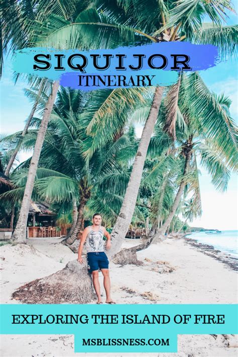 Siquijor Itinerary How To Explore The Island Of Fire Ms Blissness Southeast Asia Travel