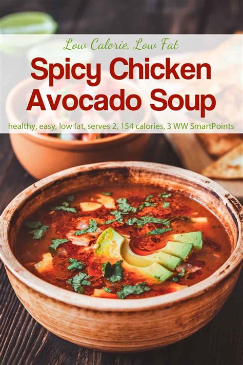 Spicy Chicken Avocado Soup For Two Simple Nourished Living