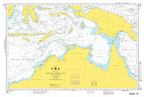 Nga Nautical Chart 603 Australia North Coast Adjacent Waters