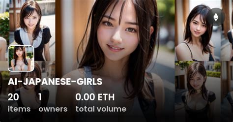 ai japanese girls collection opensea
