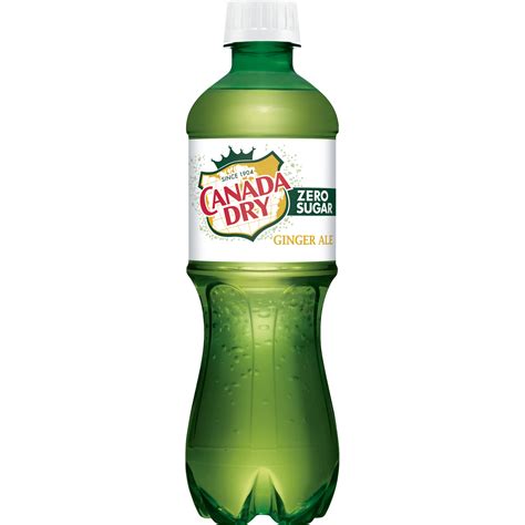 Canada Dry Zero Sugar Ginger Ale Soda 5 L Bottles 6 Pack