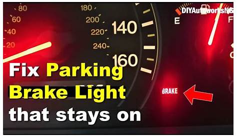brake system warning light honda accord