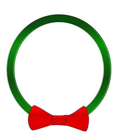 Christmas Circle Clipart