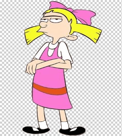 Helga G Pataki Arnold Gerald Martin Johanssen Personaje Nickelodeon Amor Diverso Ni O Png