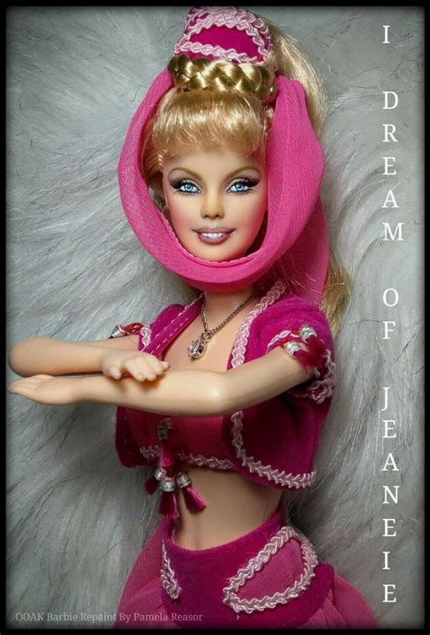 Ooak I Dream Of Jeannie Barbie Repaint Doll By Artist Pamela Reasor
