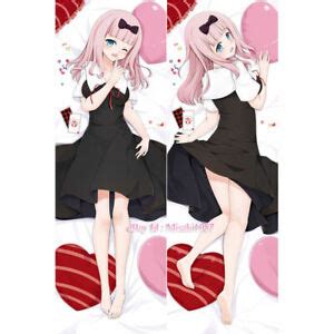 Kaguya Sama Dakimakura Fujiwara Chika Anime Girl Hugging Body Pillow Case Cover Ebay