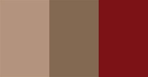 Pastel Brown And Maroon Color Scheme Brown