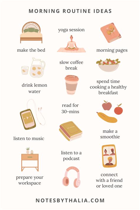 Morning Routine Ideas Morning Routine Checklist Healthy Morning