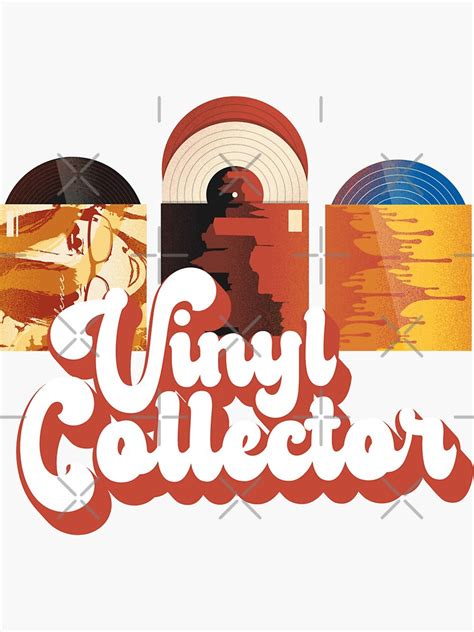 Cool Vintage Retro Classic Old School Vinyl Collector Sticker For