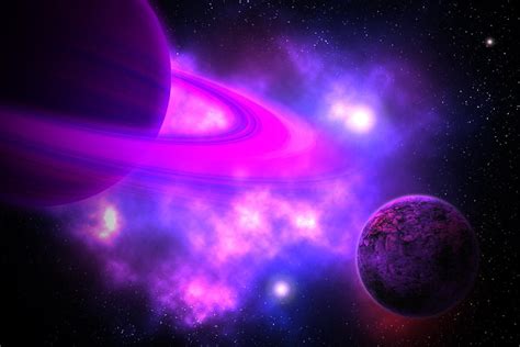Purple Planets By Ntaylor1981 On Deviantart
