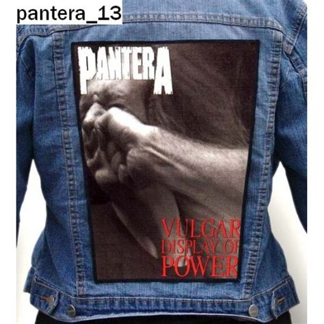 Pantera 13 Photo Quality Printed Back Patch King Of Patches