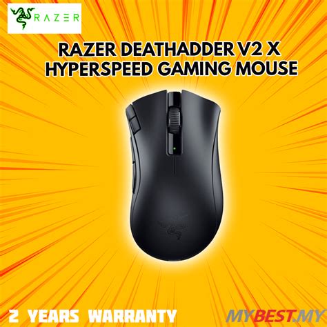Razer Deathadder V2 X Hyperspeed Gaming Mouse