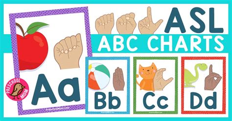 Printable Sign Language Charts Activity Shelter Sign Language Alphabet