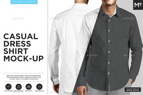 Download Casual Dress Shirt Mock-up by Mocca2Go | GraphicRiver