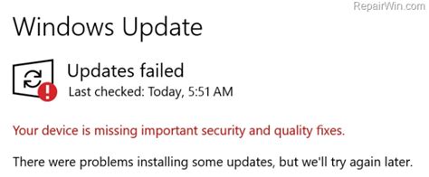 Fix Windows 10 Update Troubleshooting Guide Repair Windows