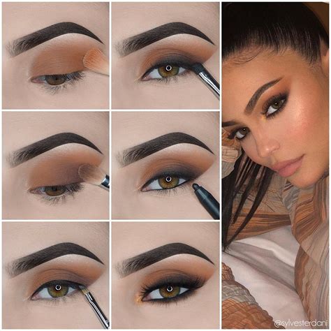 Smoked Out Winged Eyeliner Tutorial Makeup Recreation Kylie Jenner