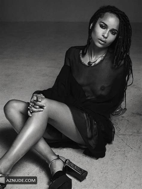 Zoe Kravitz Topless From Flaunt Magazine By Zackery Michael AZNude