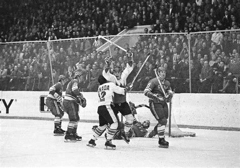 1972 Canada Soviet Hockey Goal The Famous Pictures Collection