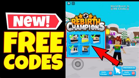 New Free Codes Rebirth Champions Gives Free Op Pets Free Clicks