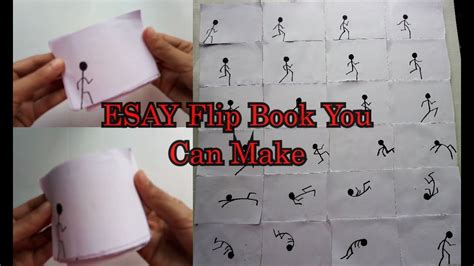 How To Make A Flipbook Step By Step Nifty Craft Youtube