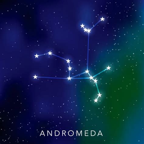 470 Andromeda Constellation Stock Illustrations Royalty Free Vector