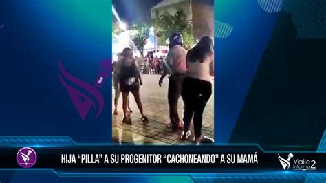 Hija Pilla A Su Progenitor Cachoneando A Su MamÁ Youtube