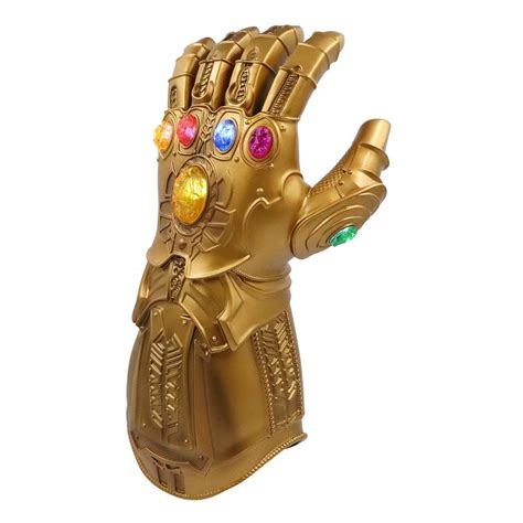 Led Light Up Infinity Gauntlet The Thanos Gloves With Removable Magnet