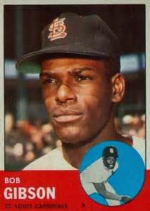 A baseball card checklist for bob gibson that includes every baseball card in our baseball card database. Top Bob Gibson Baseball Cards, Vintage, Rookies, Gallery, Guide