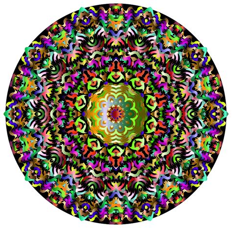 Kaleidoscopic Mandala 7 Clipart Free Download Transparent Png Creazilla