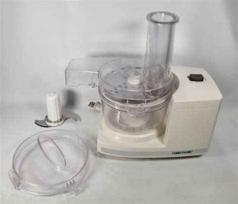 Vintage Compact Farberware Food Processor Model Fmp300 With Accessories