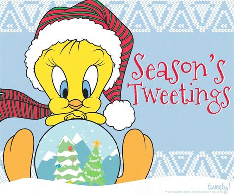 Tweety Christmas Cartoon Characters Christmas Cartoons Holiday