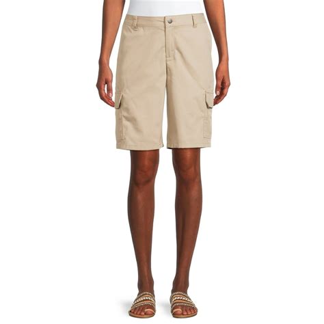 Time And Tru Time And Tru Womens Cargo Work Shorts