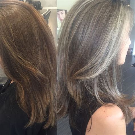 Www.salonfree.com will explain why hair turned green and what to do. jun | Blending gray hair, Gray hair highlights, Gray hair ...