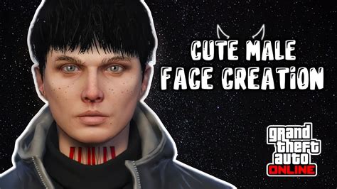 GTA V ONLINE CUTE MALE CHARACTER CREATION VISUALS PS4 5 Xbox PC