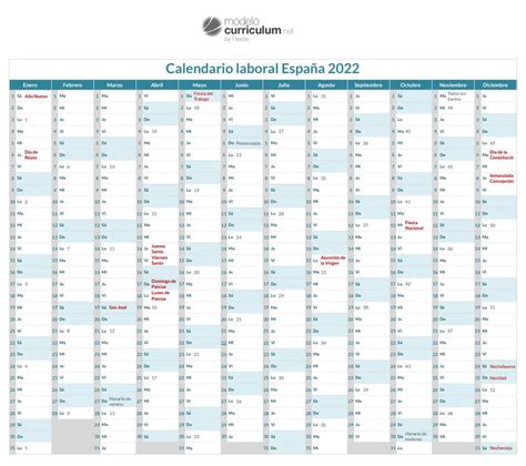 Calendario Laboral 2022 En Espa 241 A Y Los Festivos De Arag 243 N