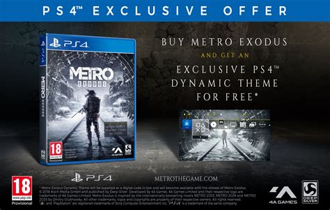 Buy Metro Exodus On Playstation 4 Game