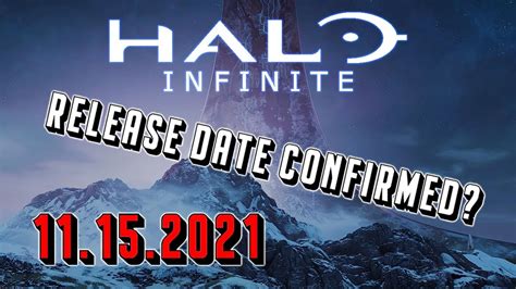 Halo Infinite Release Date Confirmed Sort Of Youtube