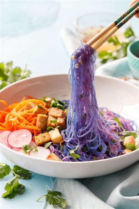 The flavoring is usually in a separate packet. Blue Magic Noodle Bowl - A Twist on a Bun Bowl - Mandy Art ...