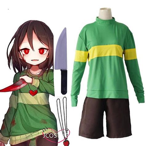 Cosplay Costume Undertale Role Frisk Cos Japanese 12720053635 Allegropl