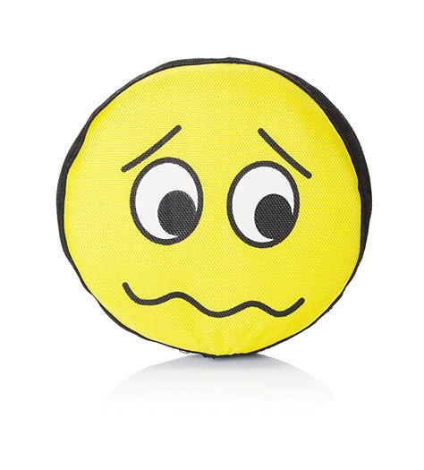 Sad Emoji Frisbee Dog Toy Emoji Galore