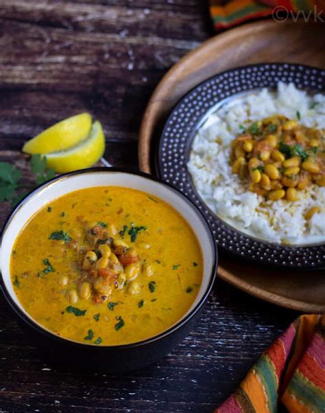 Curry Soy Beans In Pressure Cooker Vidhyas Vegetarian Kitchen