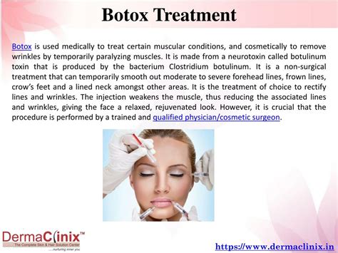 Ppt Information About Botox Treatment Powerpoint Presentation Free