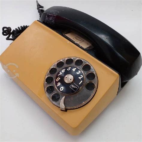 Antiguo Teléfono Disco Años 80s Telmex Ericsson En México Ciudad De