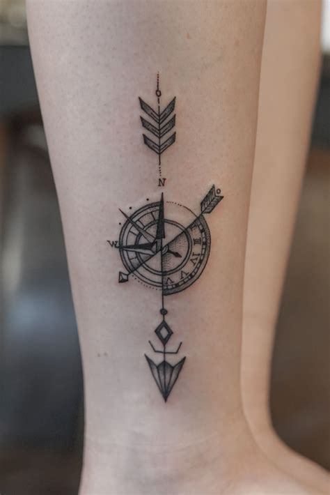 Pin By Josh Kuepfer On Tattoo Small Compass Tattoo Compass Tattoo Compass Rose Tattoo